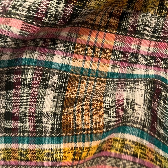 Floral Embroidered Quilted Shoulder Bag - Red Multi - Picture 6 of 6